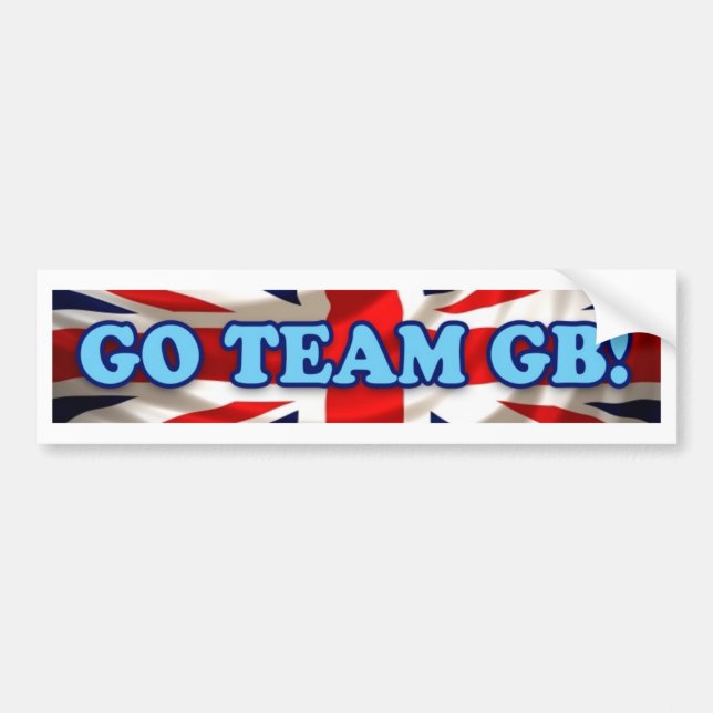 Team GB Bumper Sticker (Front)