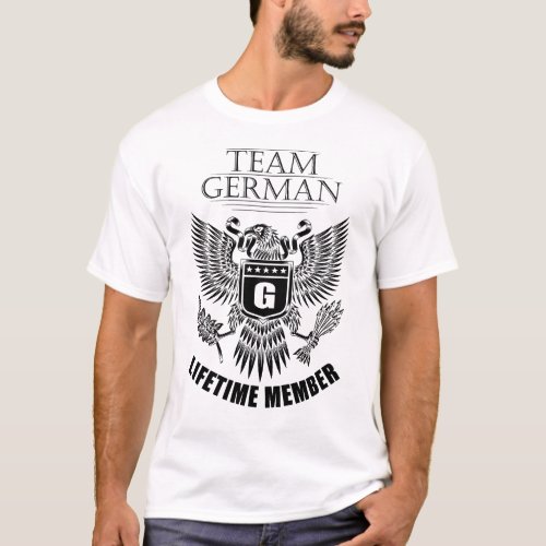 Team German Lifetime member T_Shirt