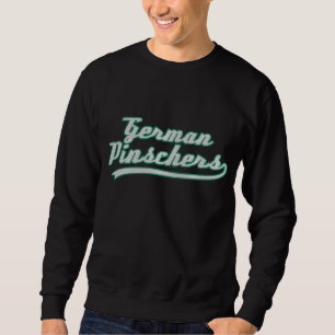 Team German Pinscher Embroidered Sweatshirt