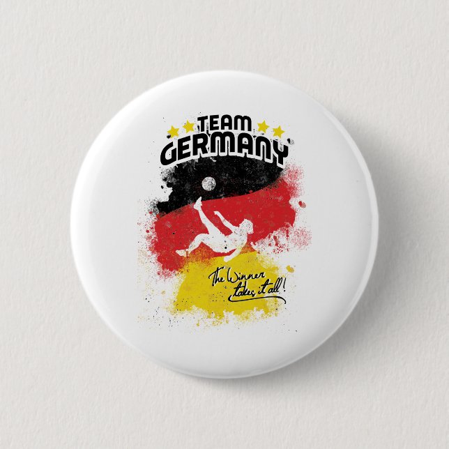 team germany pinback button (Front)