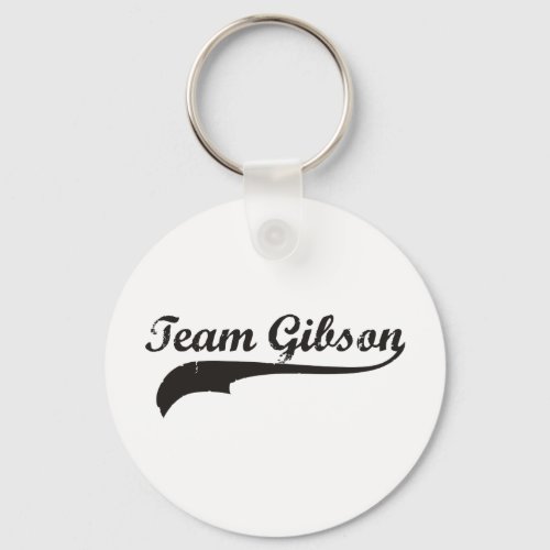 team gibson keychain