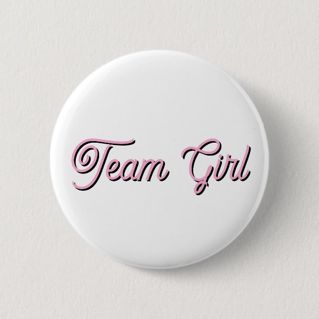 Team Girl Button (Front)