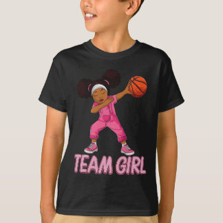 Team Girl Bysketbyll Bbyll Player T-Shirt