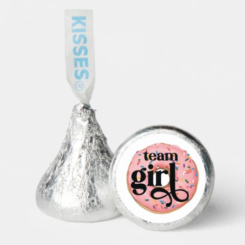 Team Girl Donut Gender Reveal  Hersheys Kisses