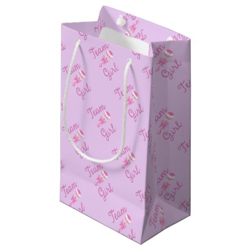 Team Girl Gender Reveal Gift Bag