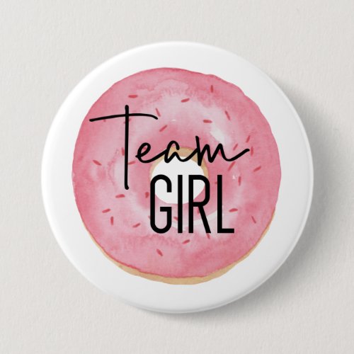 Team Girl Gender Reveal Pins