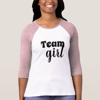 Team Girl Gender Reveal Shirt