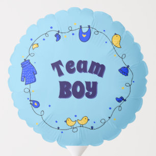 Team Girl or Team Boy? Gender Reveal Balloon