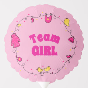 Team Girl or Team Boy? Gender Reveal Balloon