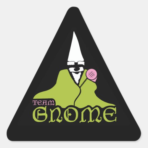 Team Gnome  Triangle Sticker