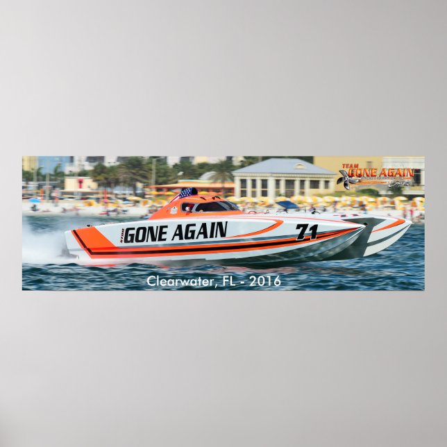 Team GONE AGAIN 388 Skater - Clearwater 2016 Poster (Front)