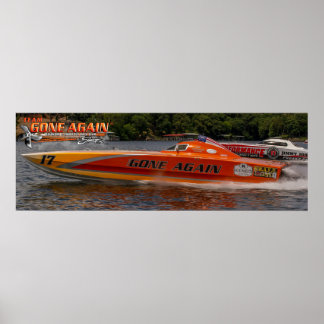 Team GONE AGAIN 388 Skater Poster