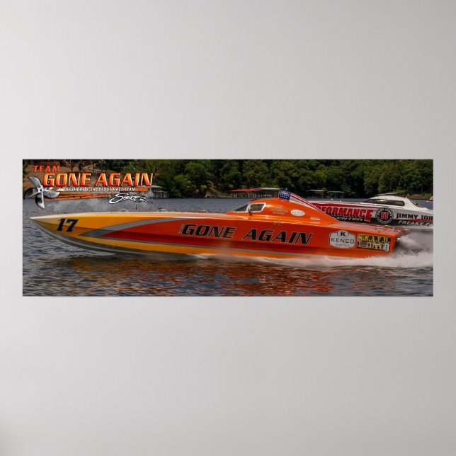 Team GONE AGAIN 388 Skater Poster (Front)