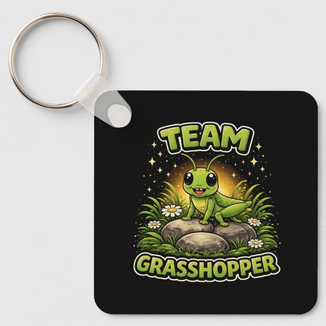 Team Grasshopper Keychain (Front)