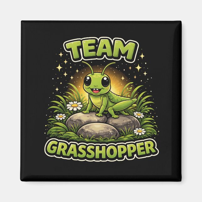 Team Grasshopper Magnet (Front)