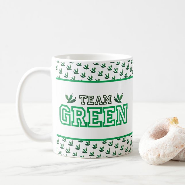 TEAM GREEN Member Coffee Mug (With Donut)