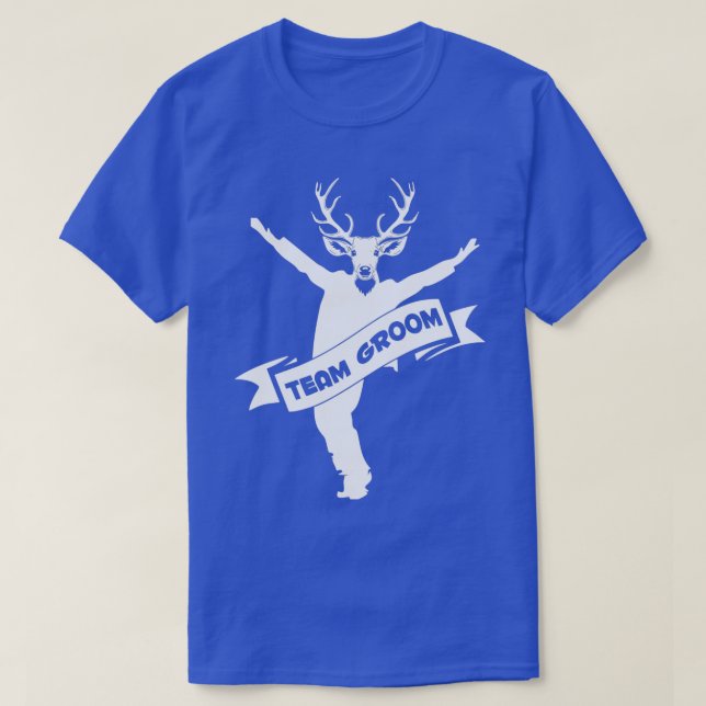 Team Groom Bachelor Party Gift For Groom Wedding G T-Shirt (Design Front)