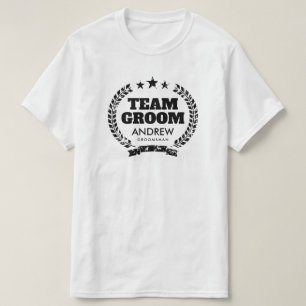 Team Groom bachelor party t shirt for groomsmen