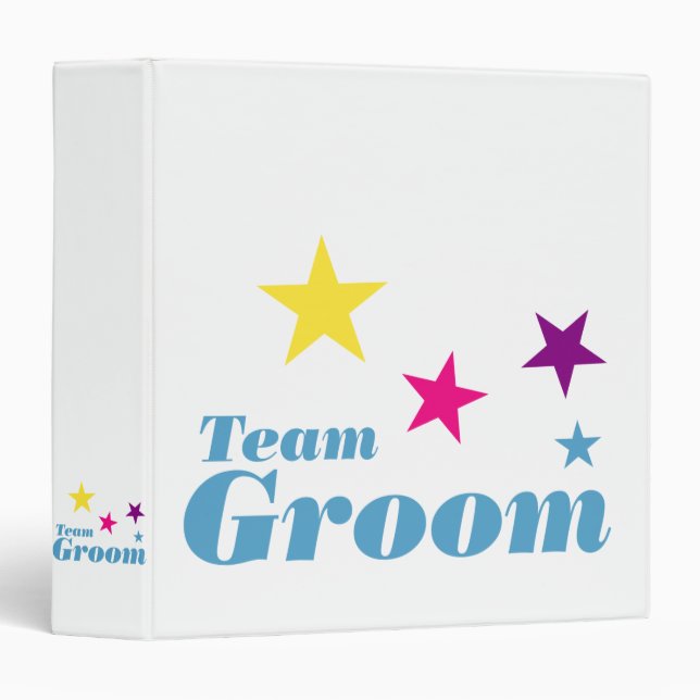 Team groom binder (Front/Spine)