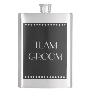 Team Groom Classic Flask