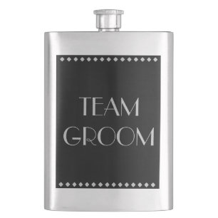 Team Groom Classic Flask