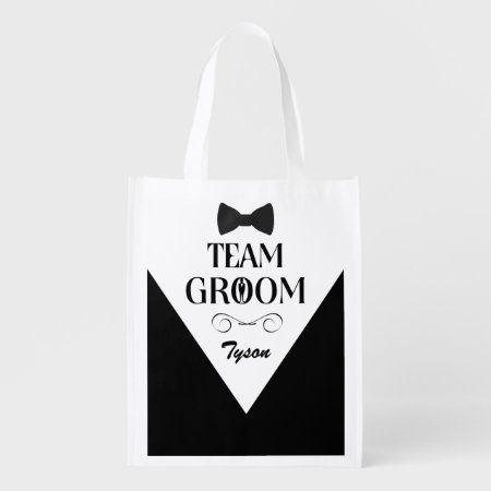 Team Groom - Custom Groomsmen Gift Bags