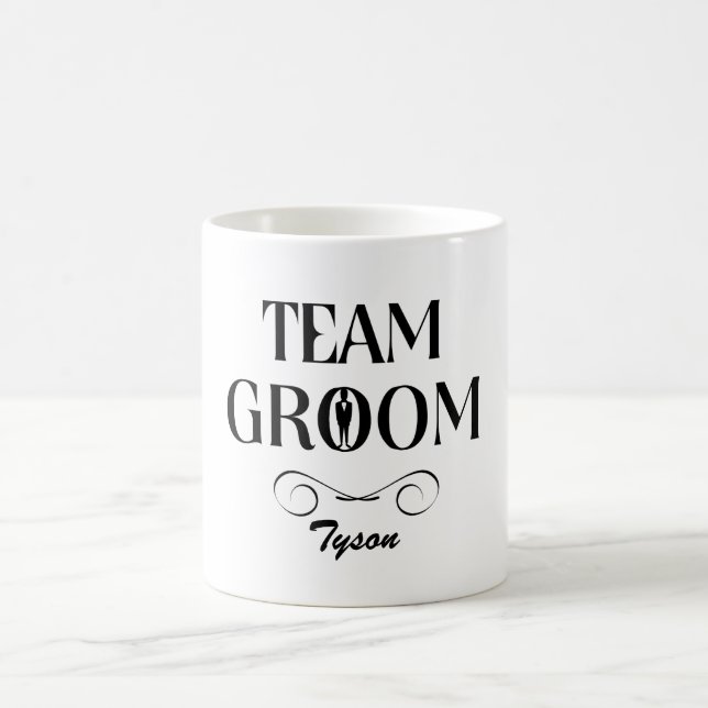 Team Groom - Funny Groomsmen Mug (Center)