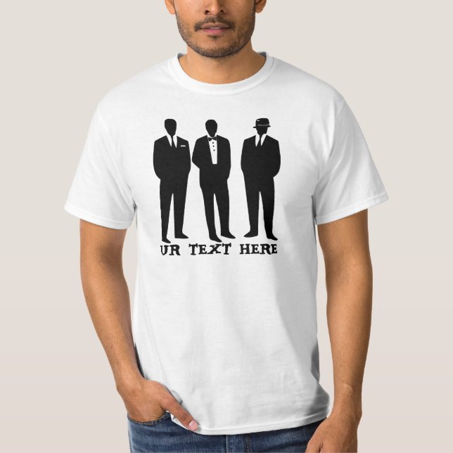 TEAM GROOM,GROOMS CREW T-Shirt (Front)
