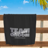 Personalized Groomsmen  Beach Towel