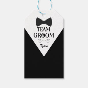 Team Groom - Groomsmen Gift Tag