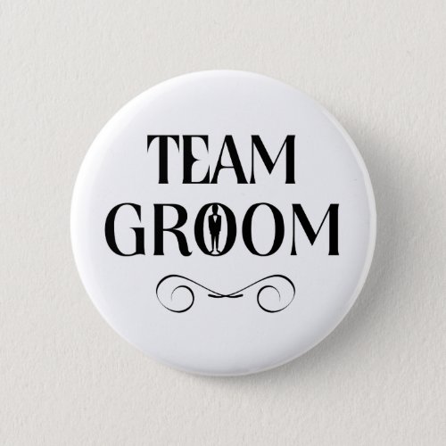 Team Groom _ Groomsmen Pin