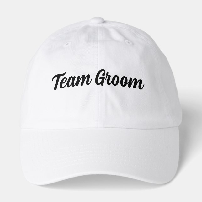 Team Groom Hat (Front)