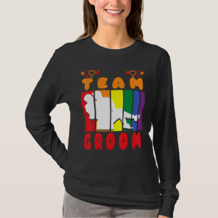 Team Groom Husband Crew same gender love T-Shirt
