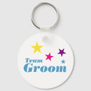 Team groom keychain