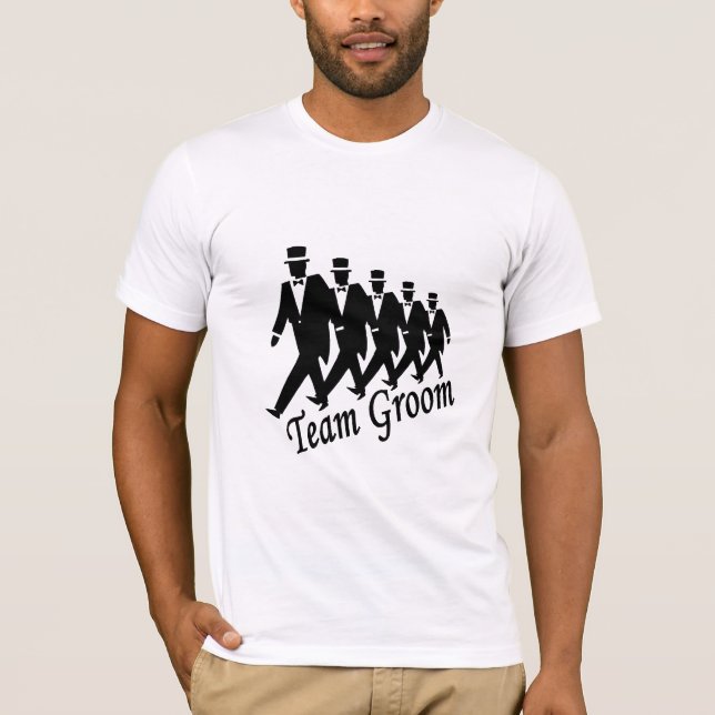 Team Groom (Men) T-Shirt (Front)