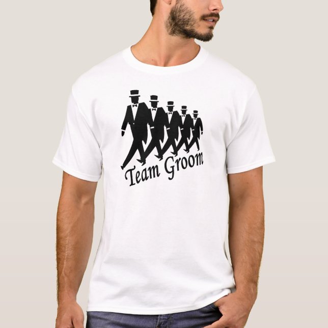 Team Groom (Men) T-Shirt (Front)