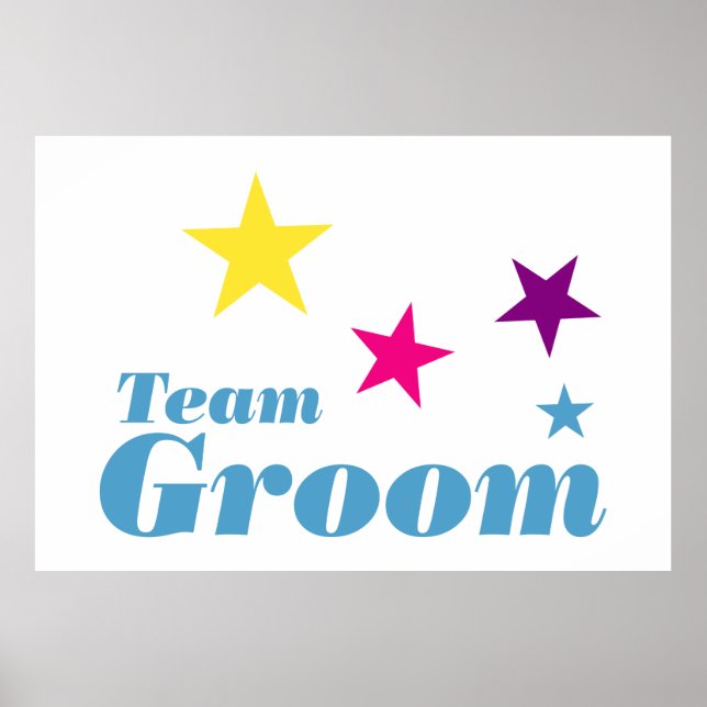 Team groom poster (Front)