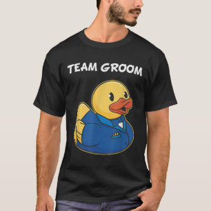 Team Groom Rubber Duck Party Boys Stag Night T-Shirt