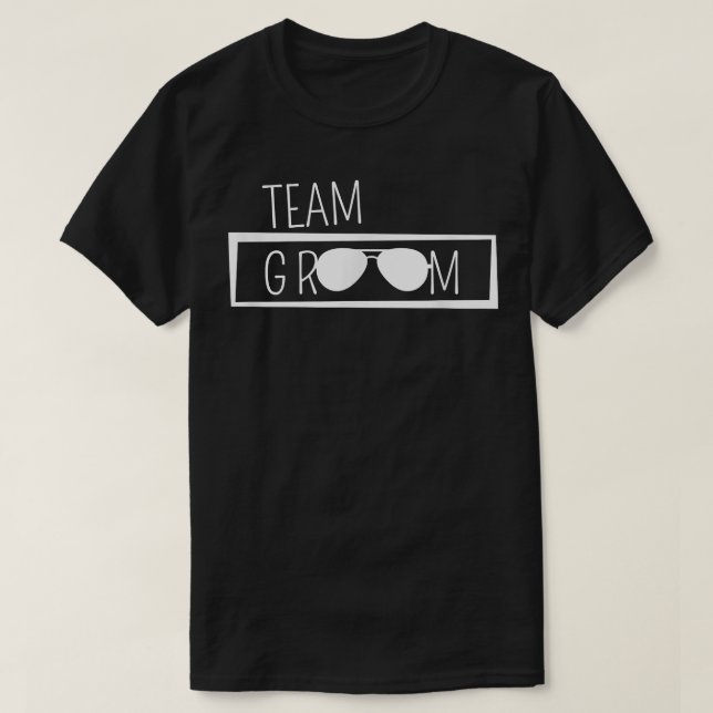 Team Groom Squad Wedding Best Man Bachelor Party G T-Shirt (Design Front)
