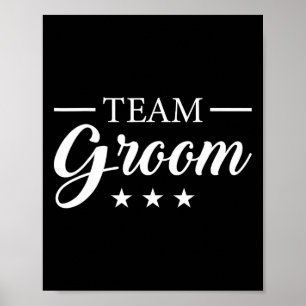 Team Groom Stag Party Team Groom Poster