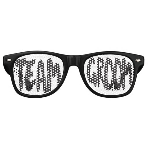 Team Groom Swag Party Shades