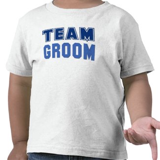 Team Groom T-shirts