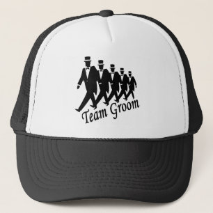 Team Groom Trucker Hat