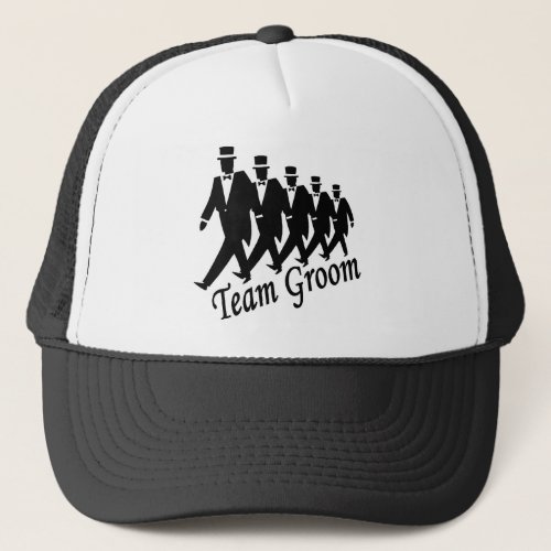 Team Groom Trucker Hat
