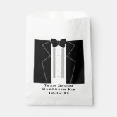 Groom's Crew Custom Hangover Recovery Kit Bags