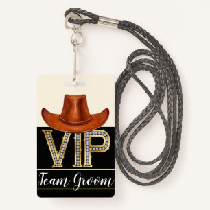 Team Groom Wedding Badge