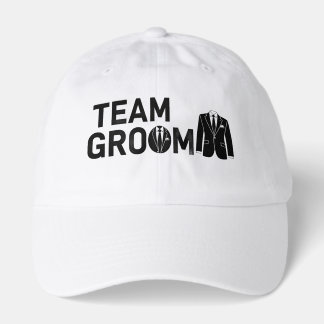 Team Groom Wedding Party Baseball Hat