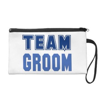 Team Groom Wristlet Clutches