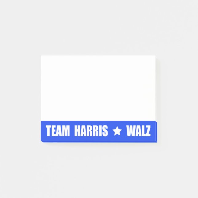 Team Harris Walz GOTV Notes for Voters (Front)