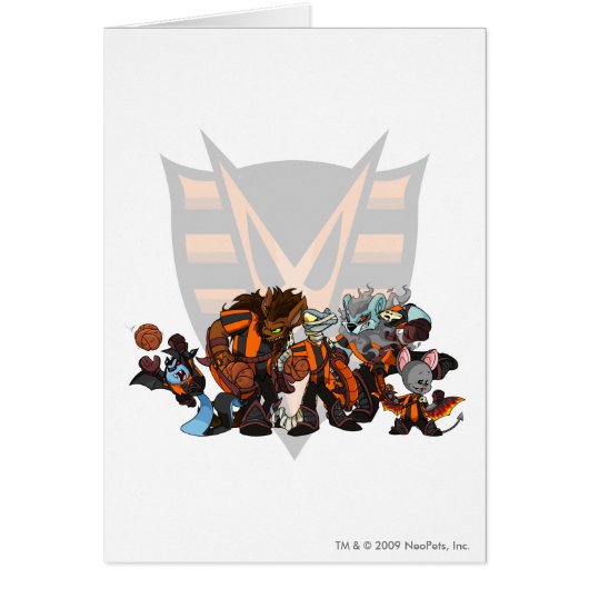 Team Haunted Woods Group Cards (Front)